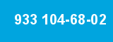 933 104-68-02 933 104-68-02
